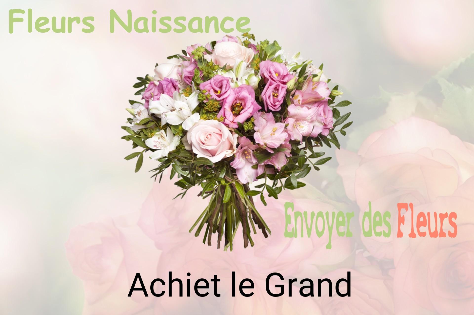 Bouquet de fleurs de naissance livré à Achiet-le-Grand