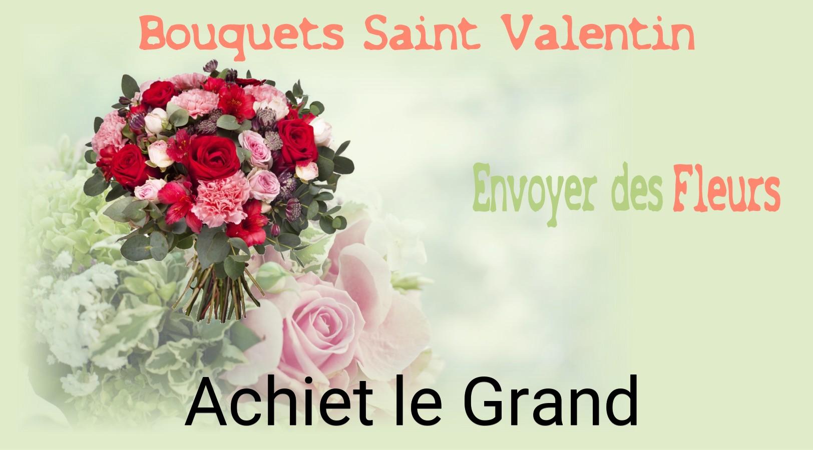 Roses de Saint-Valentin livrées à Achiet-le-Grand